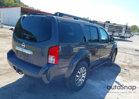 2011 Nissan Pathfinder Le из США, поврежденный, VIN 5N1AR1NB5BC617093